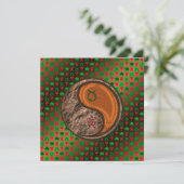 Stier & Houten Tijger Kaart (Staand voorkant)