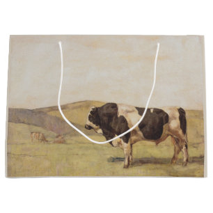 Stier in een landelijk landschap (Ferdinand Hodler Groot Cadeauzakje