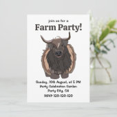 stier kaart (Staand voorkant)