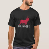 Stier Koe Stierenvee noodlijdend T-shirt (Voorkant)