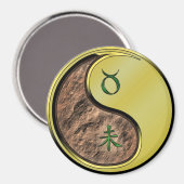 Stier & Metaal Geit Magneet (Voorkant / Achterkant)