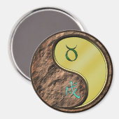 Stier & Metaal Hond Magneet (Voorkant / Achterkant)