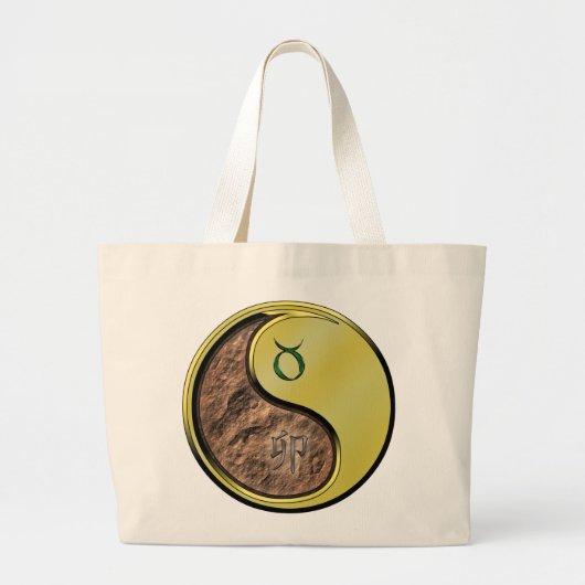Stier & Metaal Konijn Grote Tote Bag (Voorkant)