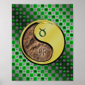 Stier & Metaal Konijn Poster (Voorkant)