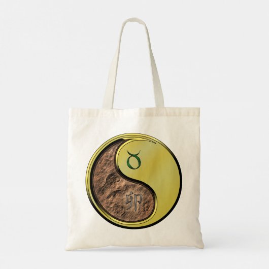 Stier & Metaal Konijn Tote Bag (Achterkant)