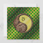 Stier & Metaal Paard Kaart (Voorkant)