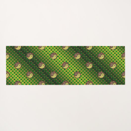 Stier & Metaal Paard Yogamat (Achterkant (horizontaal))