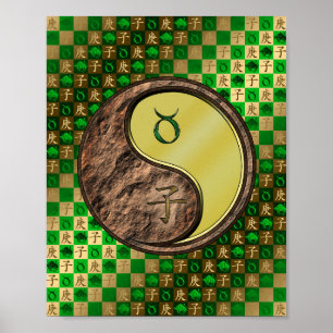 Stier & Metaal Rat Poster