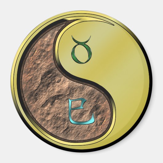 Stier & Metaal Slang Magneet (Voorkant)