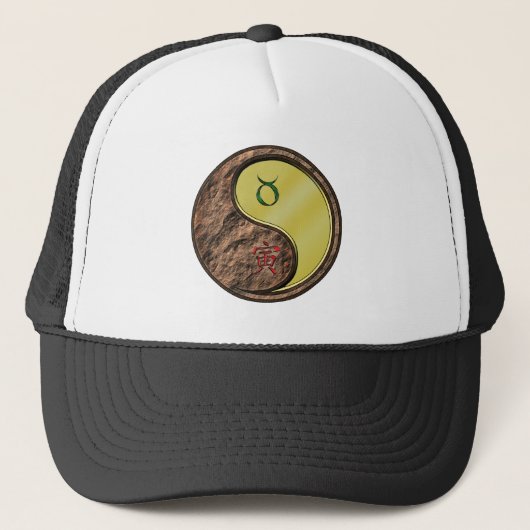 Stier & Metaal Tijger Trucker Pet (Voorkant)