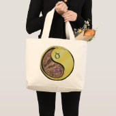 Stier & Metaalbeer Grote Tote Bag (Voorkant (product))
