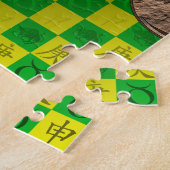 Stier & Metalen Aap Legpuzzel (Zijkant)