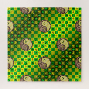 Stier & Metalen Aap Legpuzzel