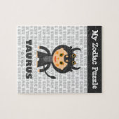 Stier, mijn zodiac puzzel (Horizontaal)