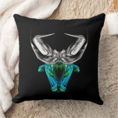Stier – Minimalistische Zodiakale Sierkussen (Deken)