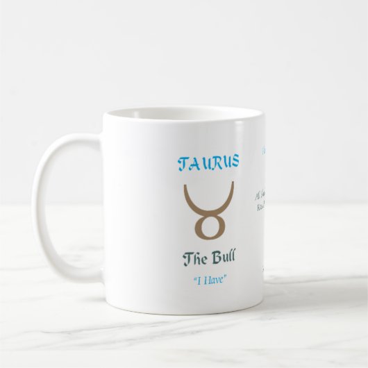 Stier mok (Links)