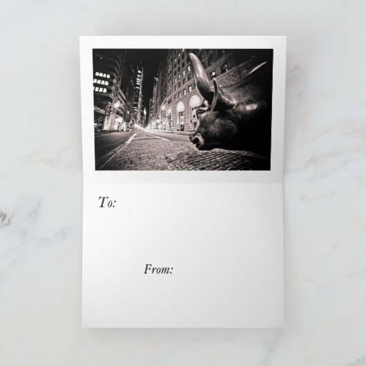 Stier NYC Kaart (Binnen)