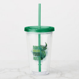 Stier ontwerp | Herinnering | Motivatie Acryl Drinkbeker