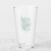 Stier ontwerp | Herinnering | Motivatie Glas (Achterkant)