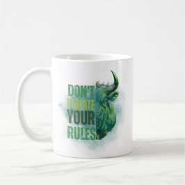 Stier ontwerp | Herinnering | Motivatie Koffiemok