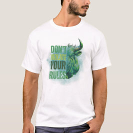 Stier ontwerp | Herinnering | Motivatie T-shirt