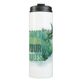 Stier ontwerp | Herinnering | Motivatie Thermosbeker