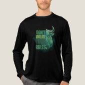 Stier ontwerp | Herinnering | Motivatie Tri-Blend Shirt (Voorkant volledig)