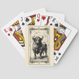 Stier Pokerkaarten