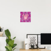stier poster (Thuiskantoor)
