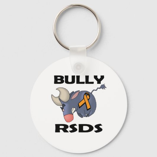 STIER Rijdt Snelheids Duivels (RSDS is een motorcl Sleutelhanger (Voorkant)