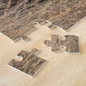 Stier Roosevelt-eland in gras | Staat Washington Legpuzzel (Zijkant)