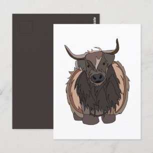 Stier Rundvee Stier Briefkaart