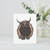 Stier Rundvee Stier Briefkaart (Staand voorkant)