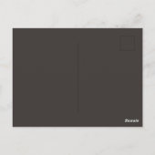 Stier Rundvee Stier Briefkaart (Achterkant)