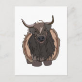 Stier Rundvee Stier Briefkaart (Voorkant)