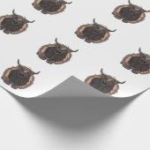 Stier Rundvee Stier Cadeaupapier (Hoek)