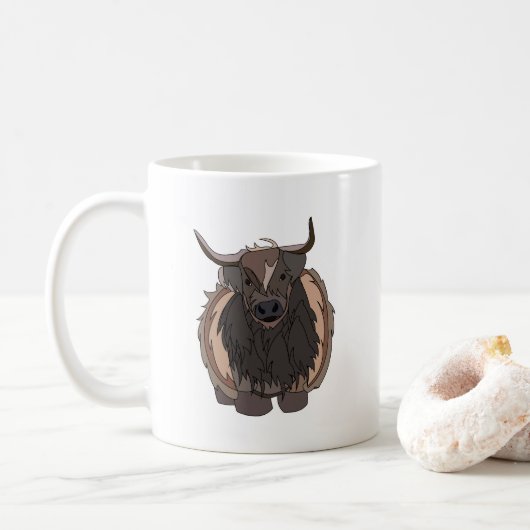 Stier Rundvee Stier Koffiemok (Met donut)