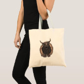 Stier Rundvee Stier Tote Bag (Voorkant (product))