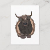 Stier Rundvee Stier Visitekaartje (Voorkant)
