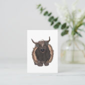 Stier Rundvee Stier Visitekaartje (Staand voorkant)