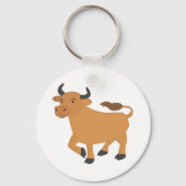 Stier Sleutelhanger (Achterkant)