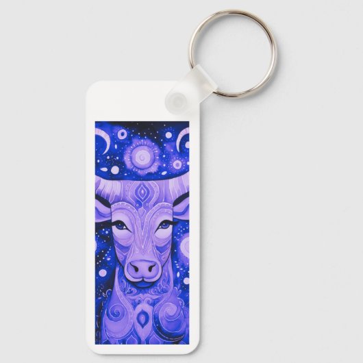 Stier Sleutelhanger - De stier (Achterkant)