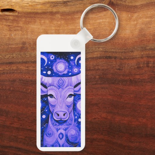 Stier Sleutelhanger - De stier (Achterkant)