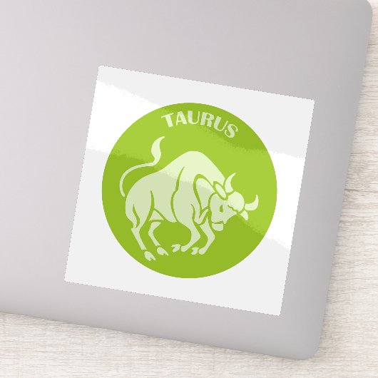 Stier, Sterrenbeeld, Horoscoop, Astrologie Sticker (Detail)