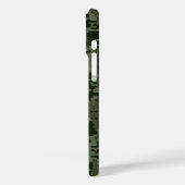 Stier Sterrenbeeld op groene camouflage Case-Mate iPhone Case (Achterkant / Links)