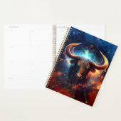 Stier Sterrenbeeld Watercolorontwerp Planner (Display)
