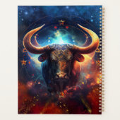 Stier Sterrenbeeld Watercolorontwerp Planner (Achterkant)