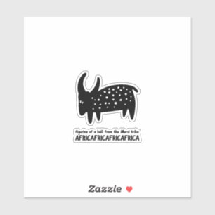 Stier Sticker