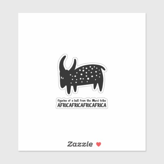 Stier Sticker (Vel)