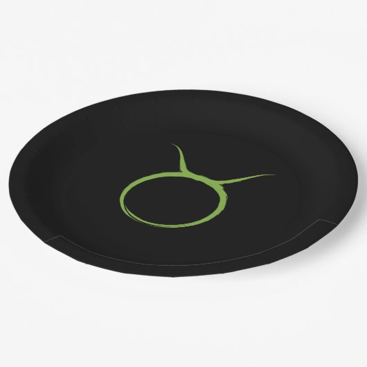 STIER Stier April Mei Astrologie Sterrenbeeld Verj Papieren Bordje (Gekanteld)